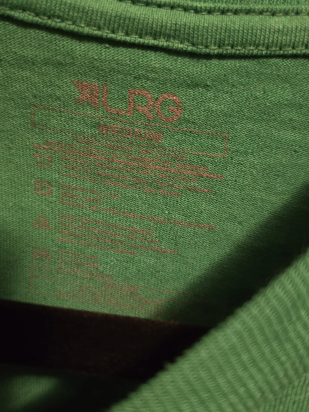 Lrg Lifted Research Group Green Graphic Tee - Research Logo